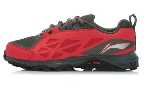 Li Ning Running Shoes Women's Low Top Black/Red