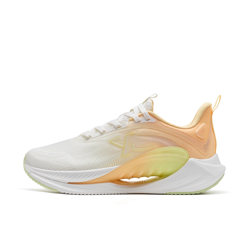 XTEP X FLOW 7.0 Cushioning Breathable Lightweight Low top Running Shoes Women’s Breeze Of Clear Orange