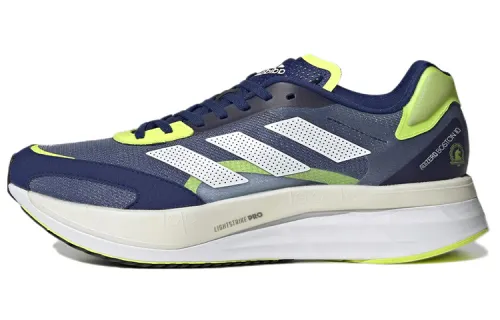 Adidas Adizero Boston 10 'Victory Blue Solar Yellow'