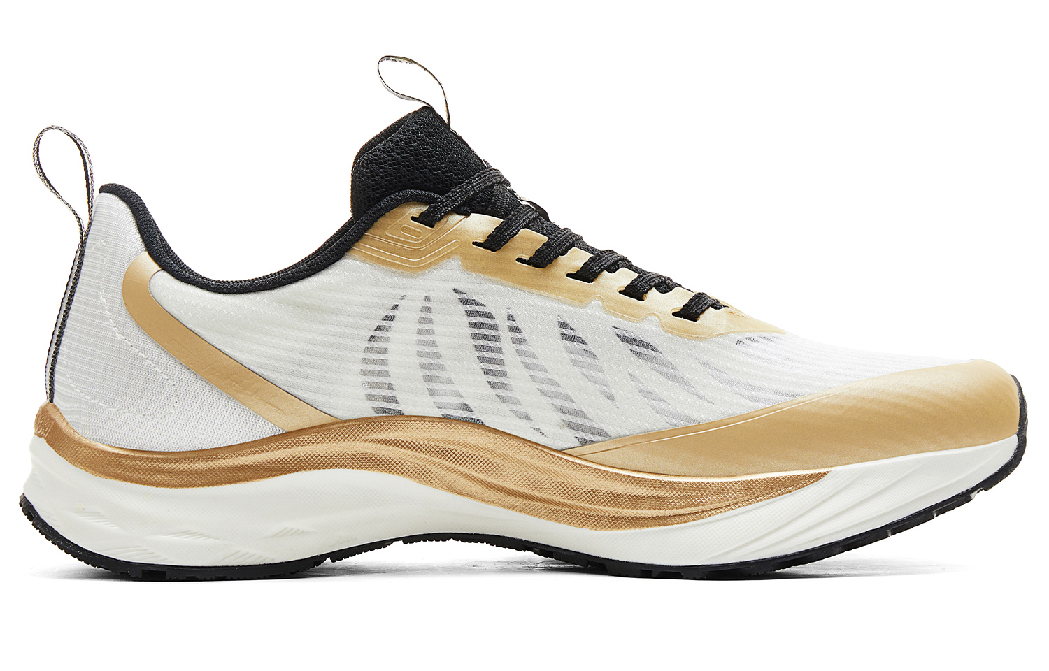 PEAK Low top Running Shoes Men’s White Gold Black
