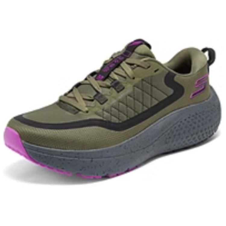 Skechers MEN’S GO Abrasion Resistant Low top Running Shoes Men’s Army Green