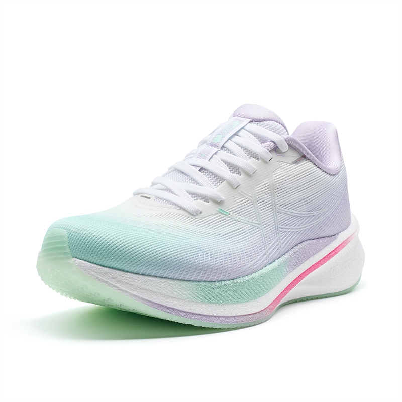 XTEP 360X 2.0 LITE Running Shoes Women’s Low Top Classic White/Gardenia Purple/Tranquil Blue