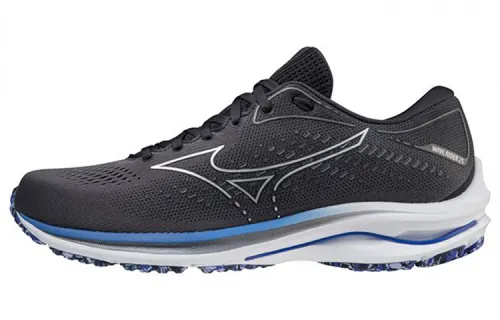 Mizuno Wave Rider 25 4E Wide 'Grey Blue'