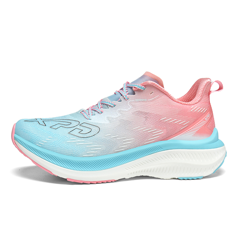 XPD Cushioning Breathable Lightweight Low top Full Length Carbon Plate Technology Sprint Running Shoes Unisex