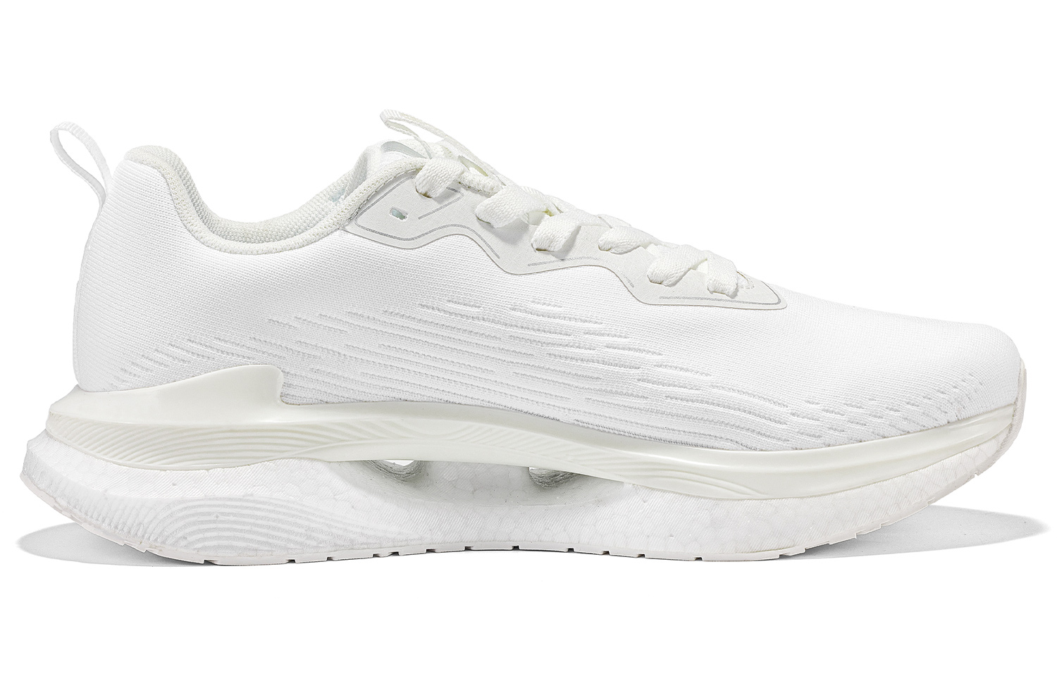 Kappa Slip Resistant Abrasion Resistant Low top Running Shoes Unisex Classic White