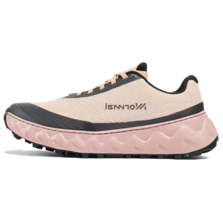 NNormal Polyester Nylon Cushioning, Wear Resistant Low top Running Shoes Women’s Beige Gray