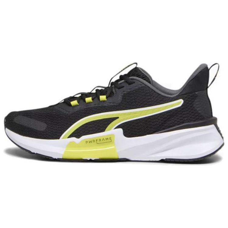 PUMA POWER Slip Resistant Abrasion Resistant Low top Training Running Shoes Men's Black