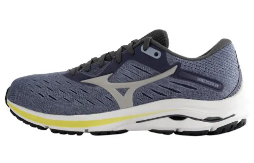 Mizuno Wave Rider 24 Super Wide 'Blue Grey Yellow'