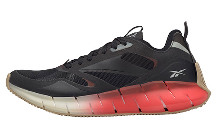 Женские кроссовки Reebok (черно-красные)