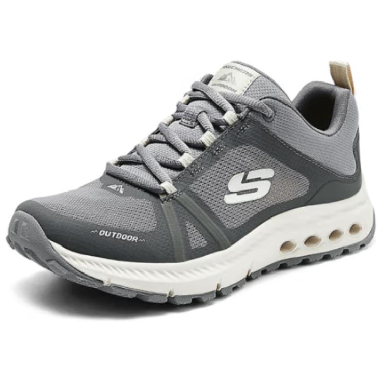 Skechers OUTDOOR Breathable Support Rebound Low top Casual Running Shoes Women’s Gray