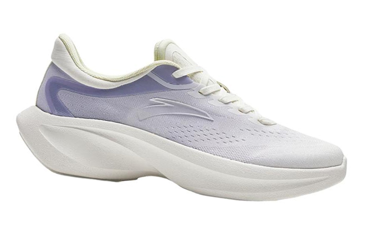 Anta Leaf 4.0 Slip Resistant Abrasion Resistant Low top Running Shoes Women’s White Purple