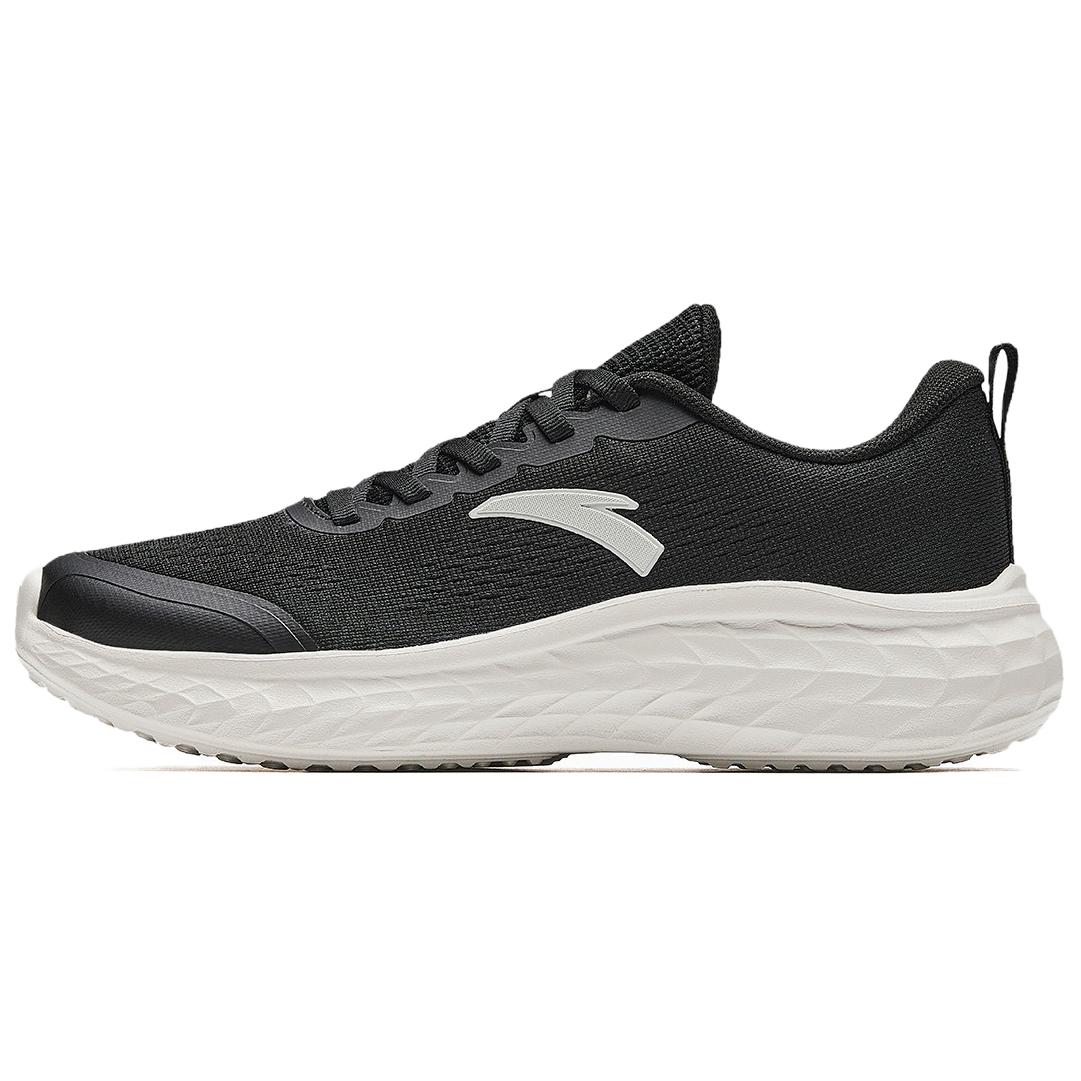 Anta Cushioning Lightweight Cushioning Lightweight Low top Casual Running Shoes Women’s Black White