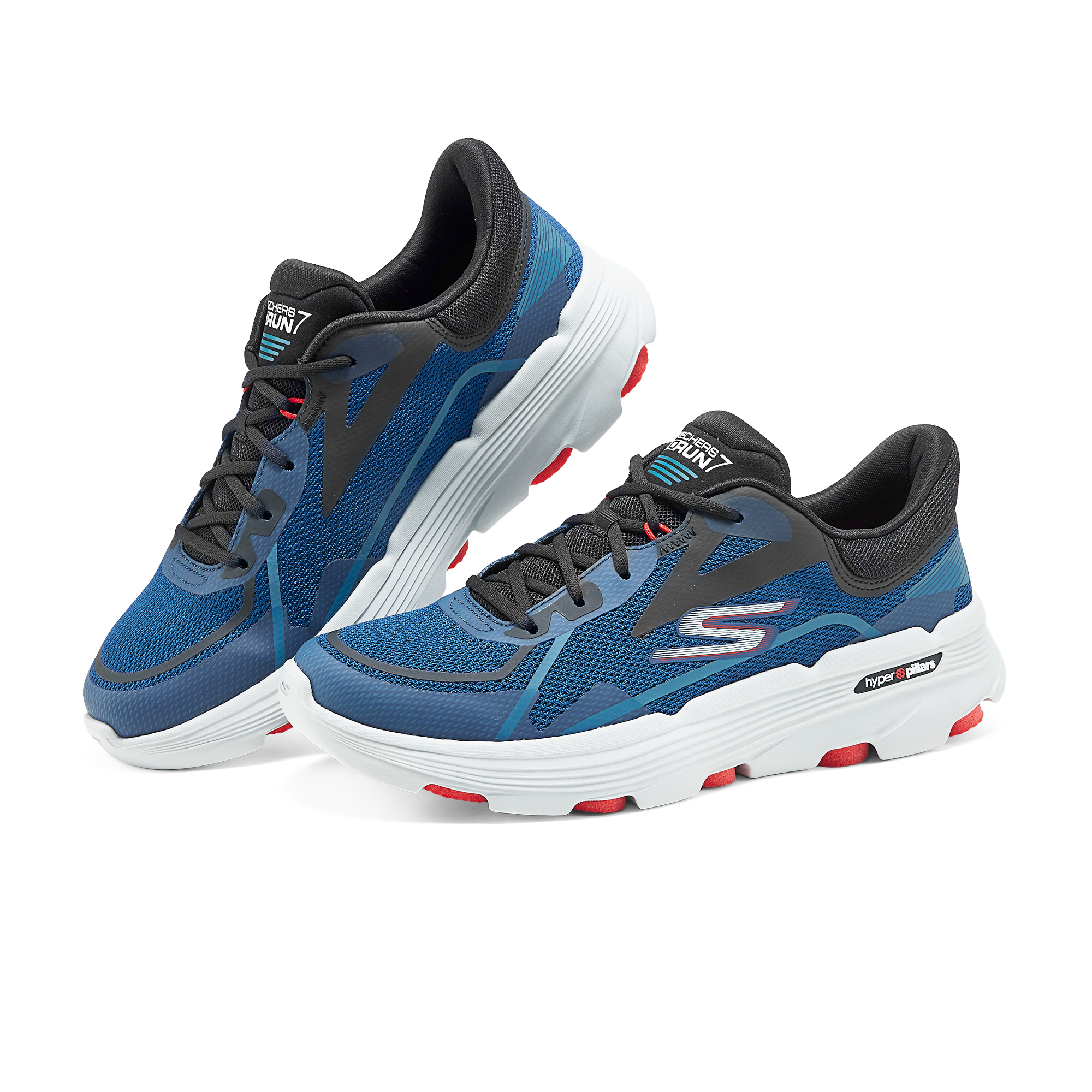 Skechers GO RUN 7.0 Low top Running Shoes Men’s Marine Blue