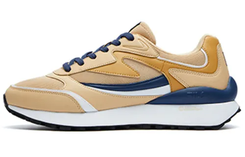 FILA Heritage FHT Low top Running Shoes Men's Beige Yellow