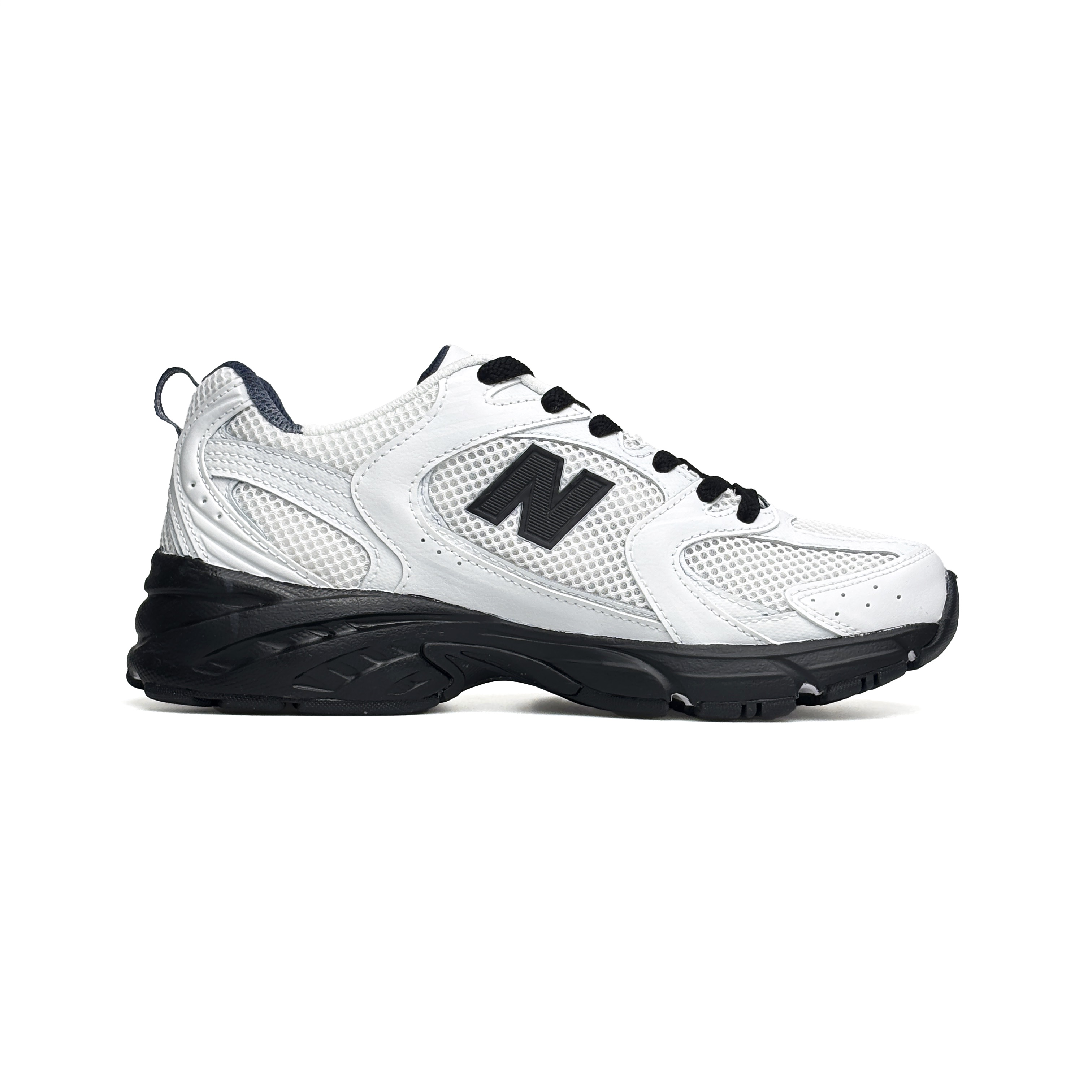 New Balance NB 530 Abrasion Resistant Low top Casual Running Shoes Unisex White