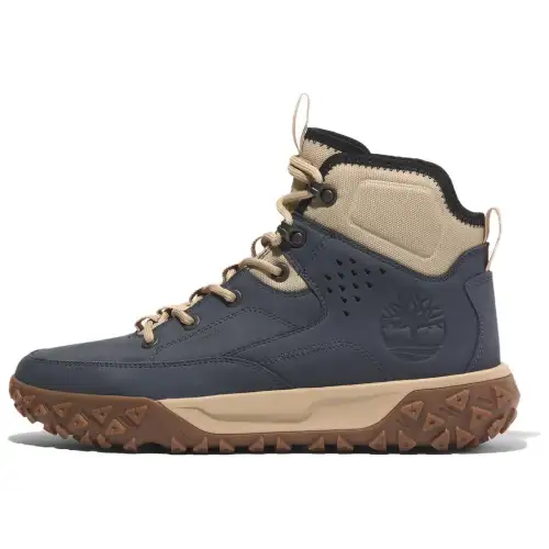 Timberland Motion 6 Abrasion Resistant Slip Resistant Crew Outdoor Boots Men's Dark Blue Brown