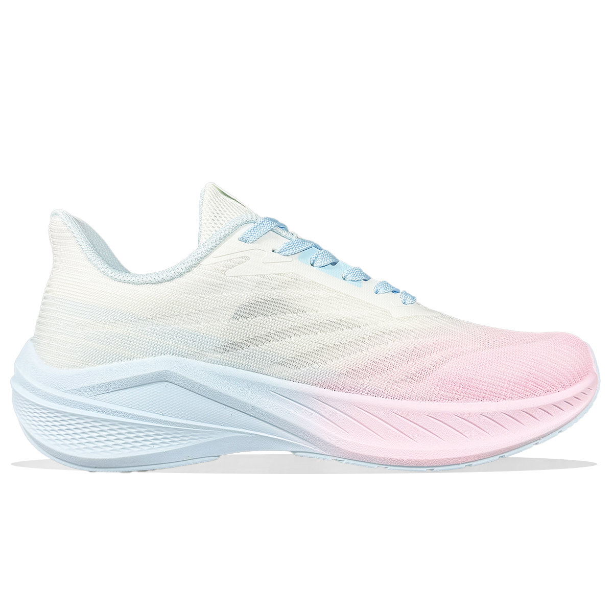 Anta Lingfeng Breathable Lightweight Height Increasing Low top Casual Running Shoes Women’s Blue Pink