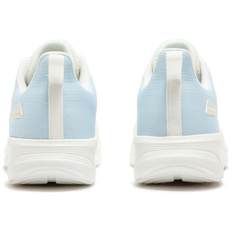 361° Breathable Mesh Cushioning, Wear Resistant Low top Sprint Running Shoes Women’s White Blue