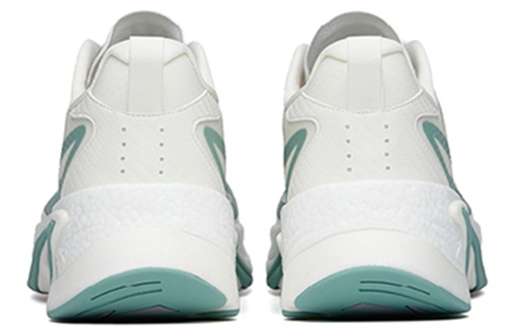 Anta Cushioning Slip Resistant Abrasion Resistant Low top Running Shoes Men’s White Green