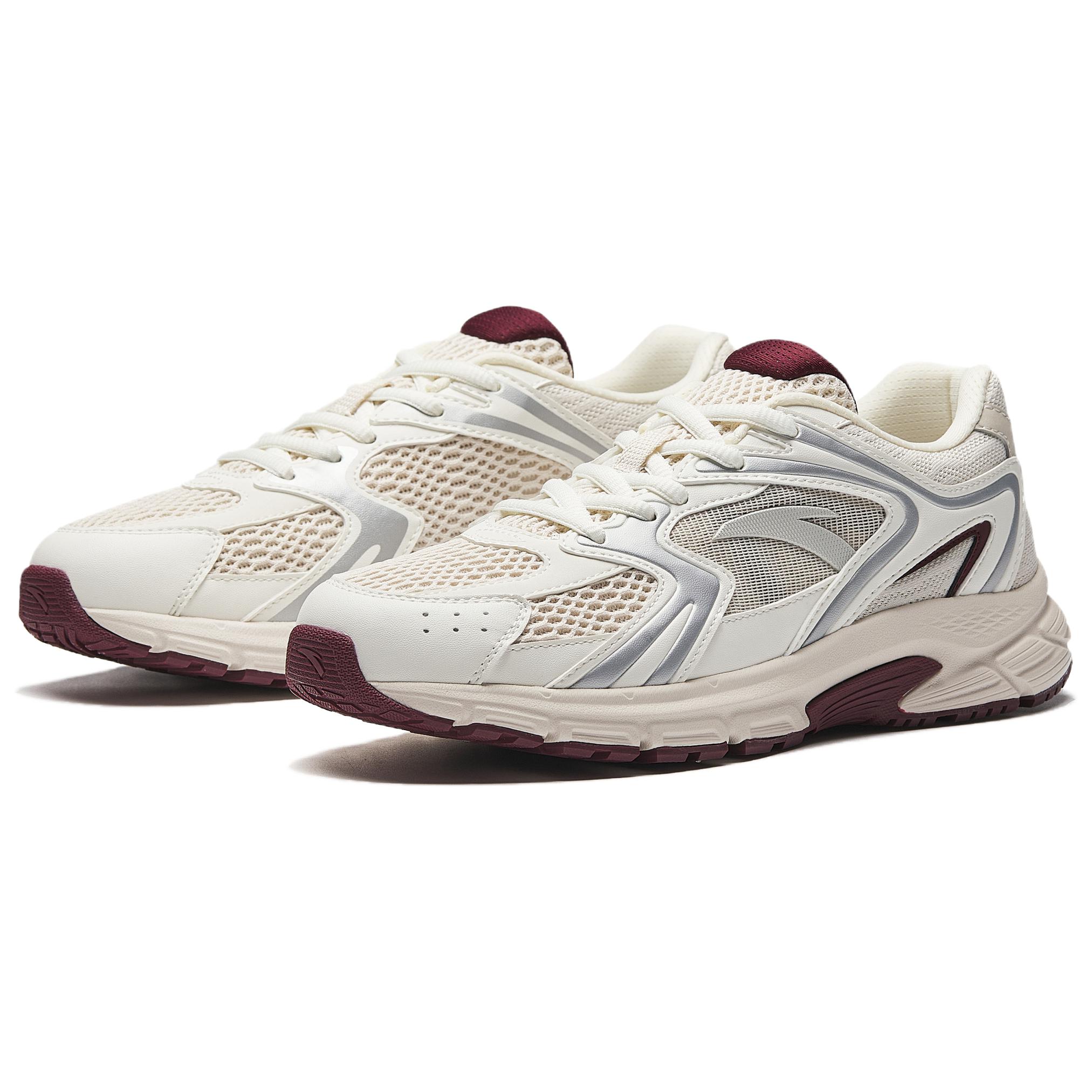 Anta Cushioning Slip Resistant Breathable Lightweight Height Increasing Low top Casual City Commuting Running Shoes