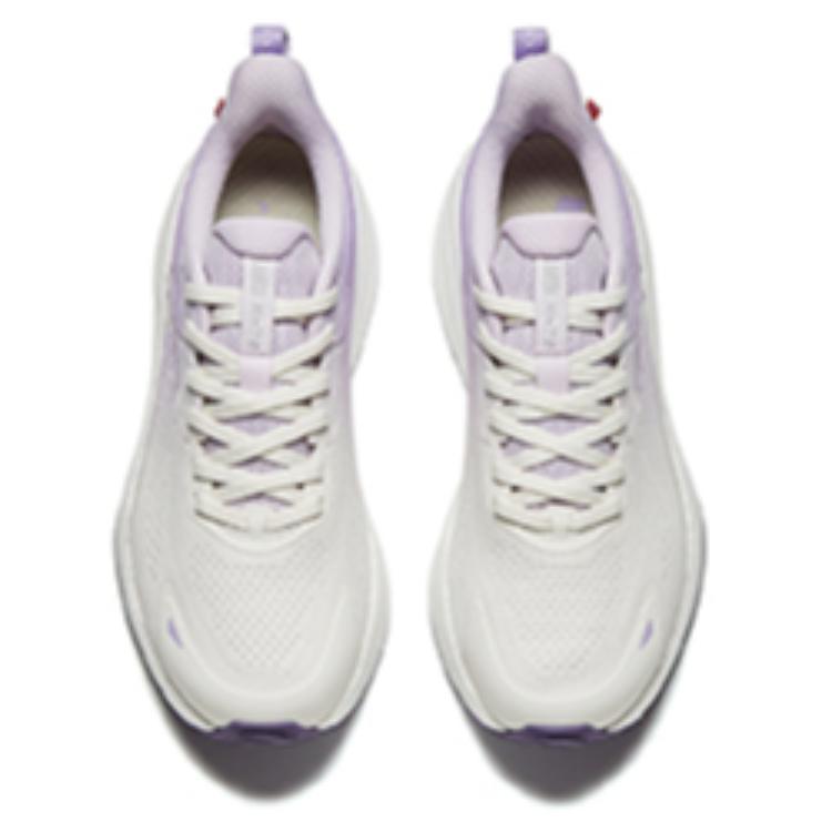 Anta Fabric Slip Resistant Abrasion Resistant Low top Casual Running Shoes Women’s Gray Purple