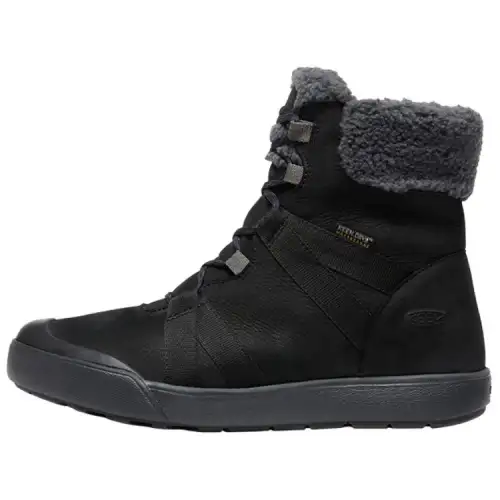 Keen ELLE WINTER BOOT WP Slip Resistant, Abrasion Resistant, Waterproof, And Breathable High top Outdoor Shoes Women's