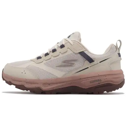 Skechers Go Run Trail Comfortable And Breathable Low top Running Shoes Women's Pink