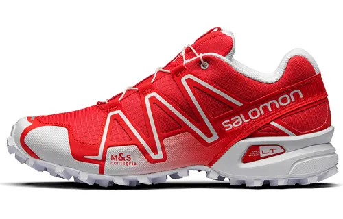 SALOMON CROSS Outdoor Shoes Unisex Low Top Red