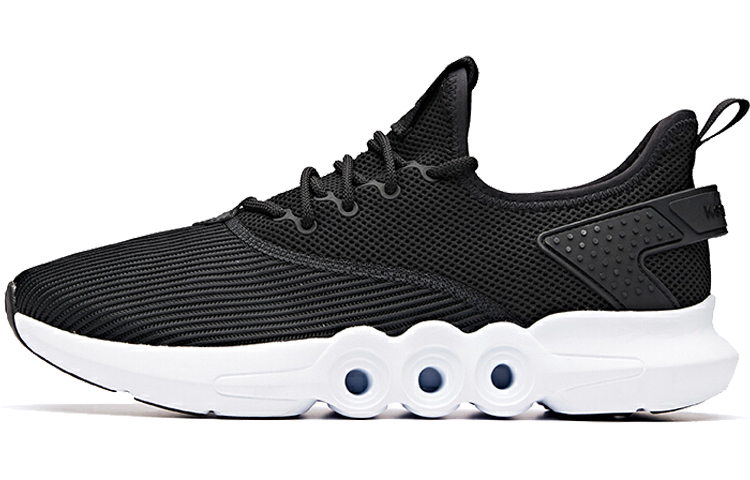 Anta Energy Ring Casual Low top Running Shoes Men's Black White