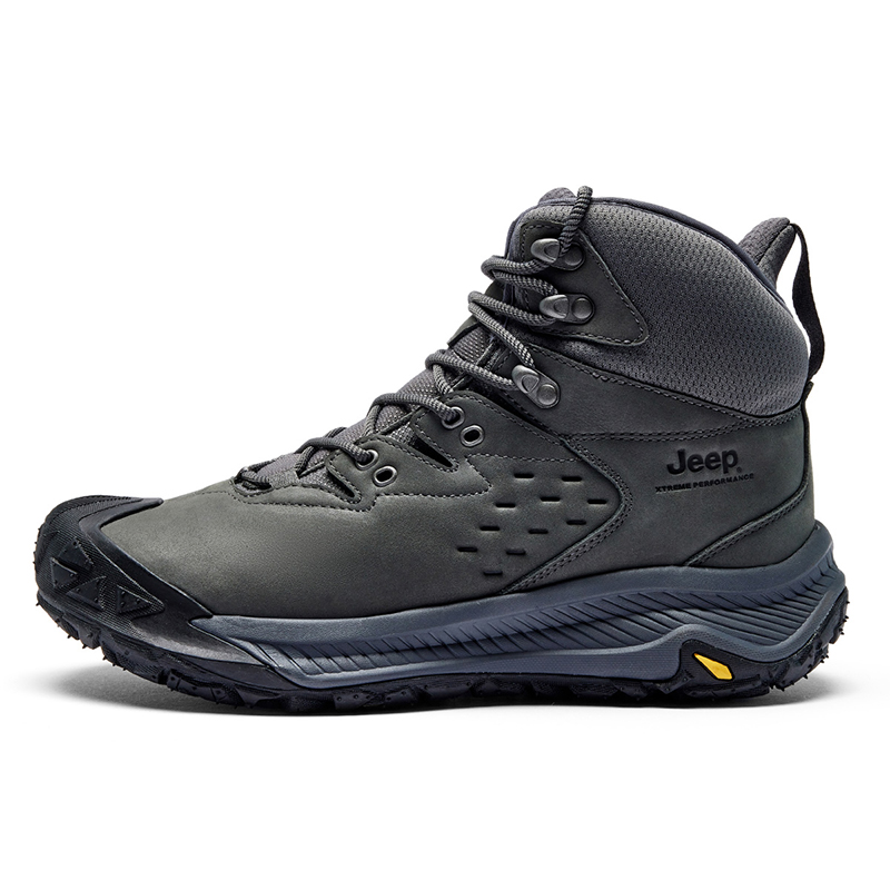 Jeep High top Outdoor Shoes Men’s Gray