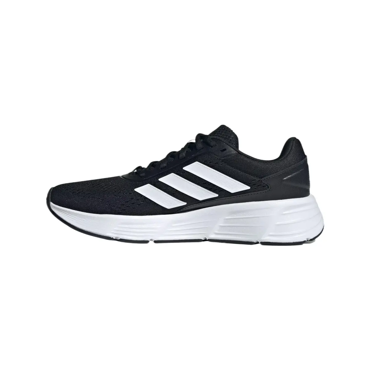 Adidas Galaxy Fabric Low top Physical Fitness Test & Exam Running Shoes Unisex Black
