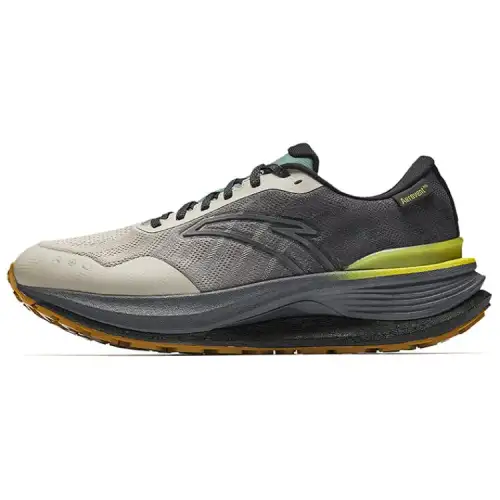 Anta Champion 3PRO Fabric Slip Resistant Abrasion Resistant Low top Running Shoes Men's Beige Gray Green