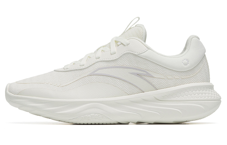 Anta Comfortable Cushioning Lightweight Low top Running Shoes Women’s White Gray