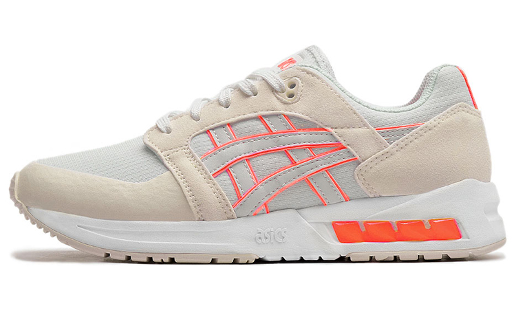 ASICS Gel Saga Sou Running Shoes Men's Low Top Ecru/Orange