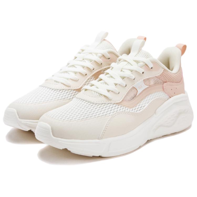 361° Slip Resistant And Breathable Low top Casual Training Running Shoes Women’s Pink White