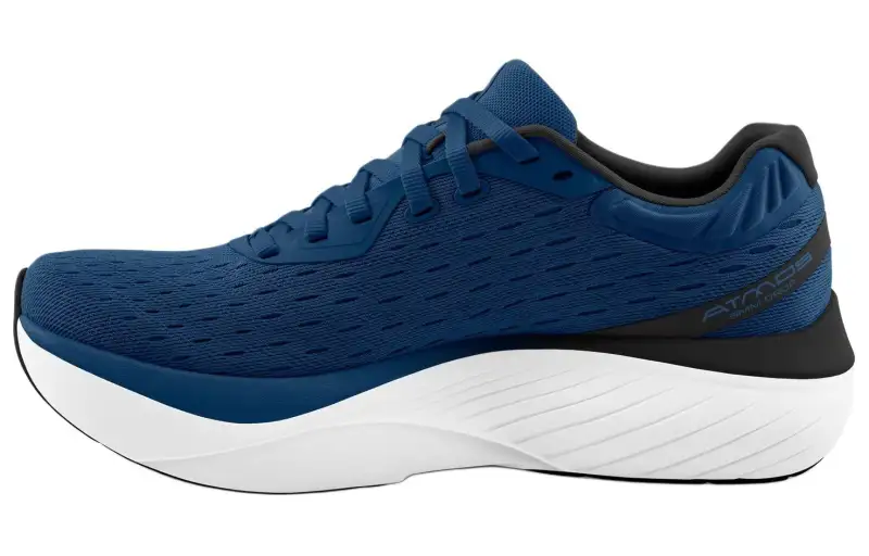 Topo Athletic Atmos Cushioning, Wear Resistant Low top Running Shoes Men's Marine Blue