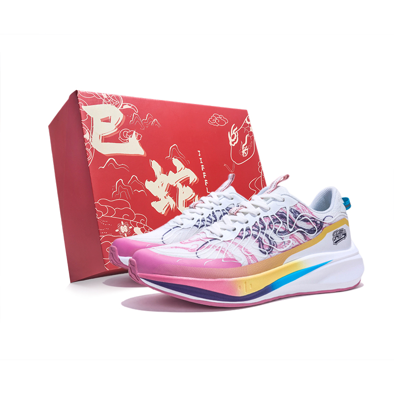 Jifffly Cushioning Breathable Lightweight Rebound Low top Casual Training Running Shoes Men’s
