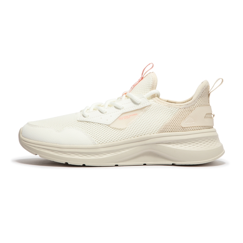 361° Low top Casual Sprint City Commuting Running Shoes Women’s Feather White