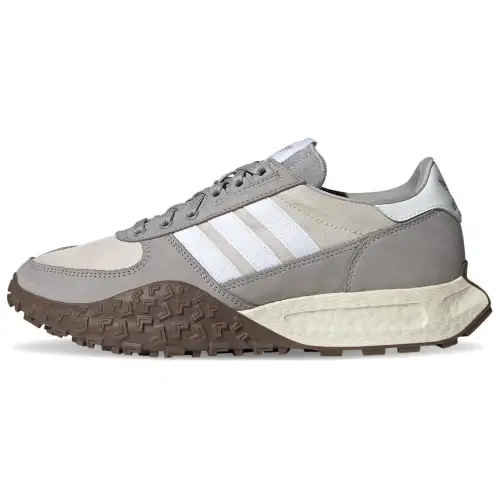 Adidas Originals Retropy E5 Slip Resistant Abrasion Resistant Low top Casual Running Shoes Men's Gray