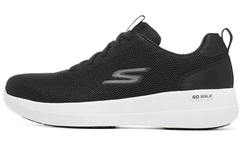 Skechers GO WALK Stability Comfortable Round Toe Low top Running Shoes Women's Black White