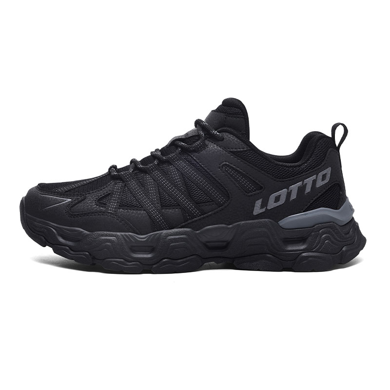 LOTTO Outdoor Collection Cushioning Slip Resistant Abrasion Resistant Low top Outdoor Shoes Women’s Black