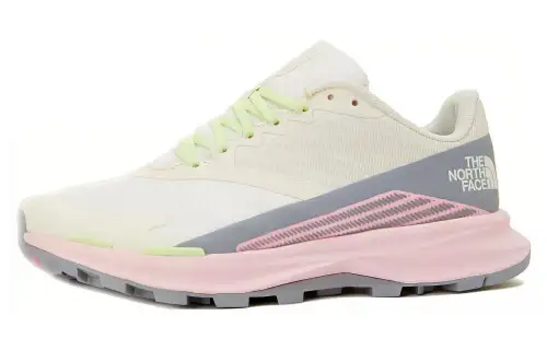 THE NORTH FACE Comfortable And Breathable Cushioning Slip Resistant Low top Running Shoes Women's White