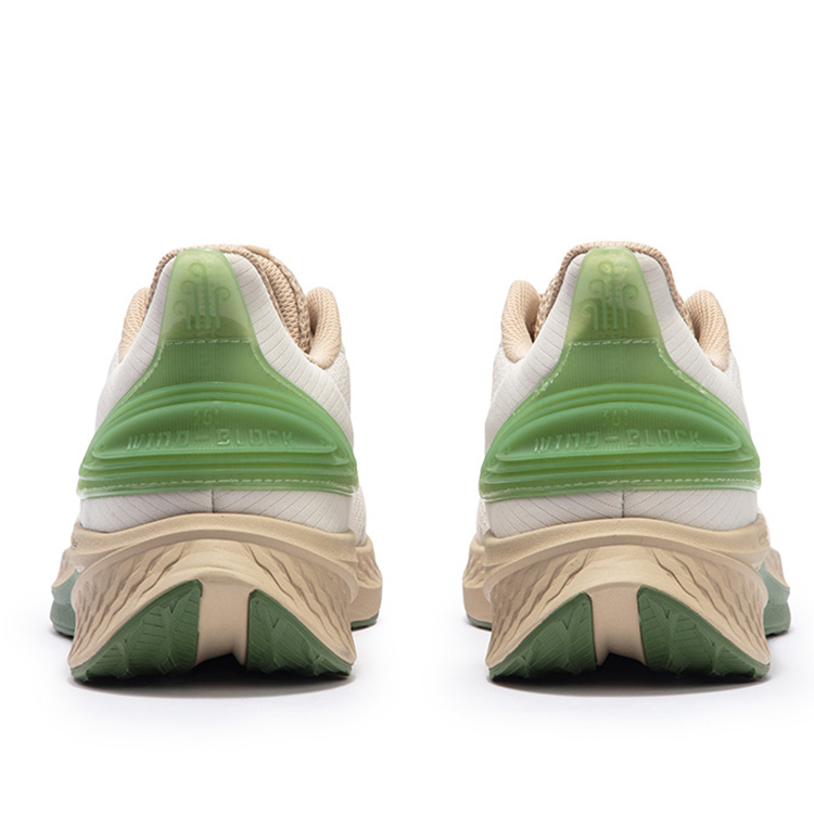 361° Slip Resistant Abrasion Resistant Low top Running Shoes Men’s Beige Green
