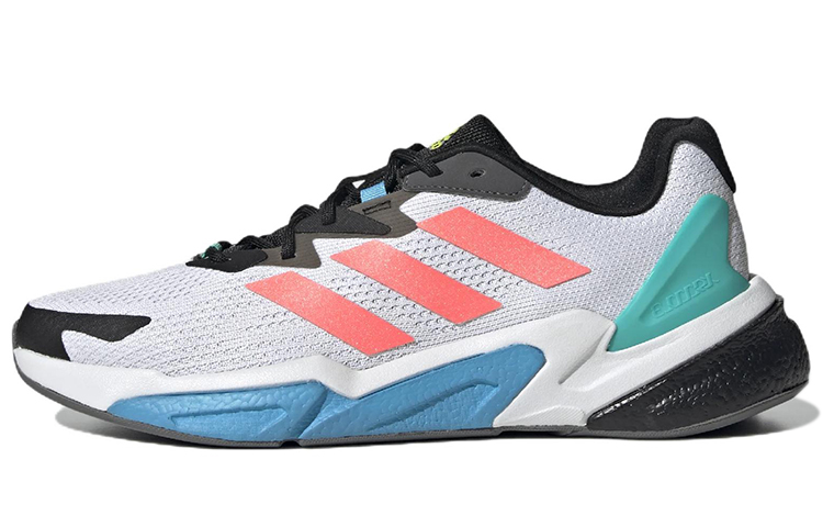 Adidas X9000l3 Comfortable Abrasion Resistant Low top Running Shoes Men's White Black Blue