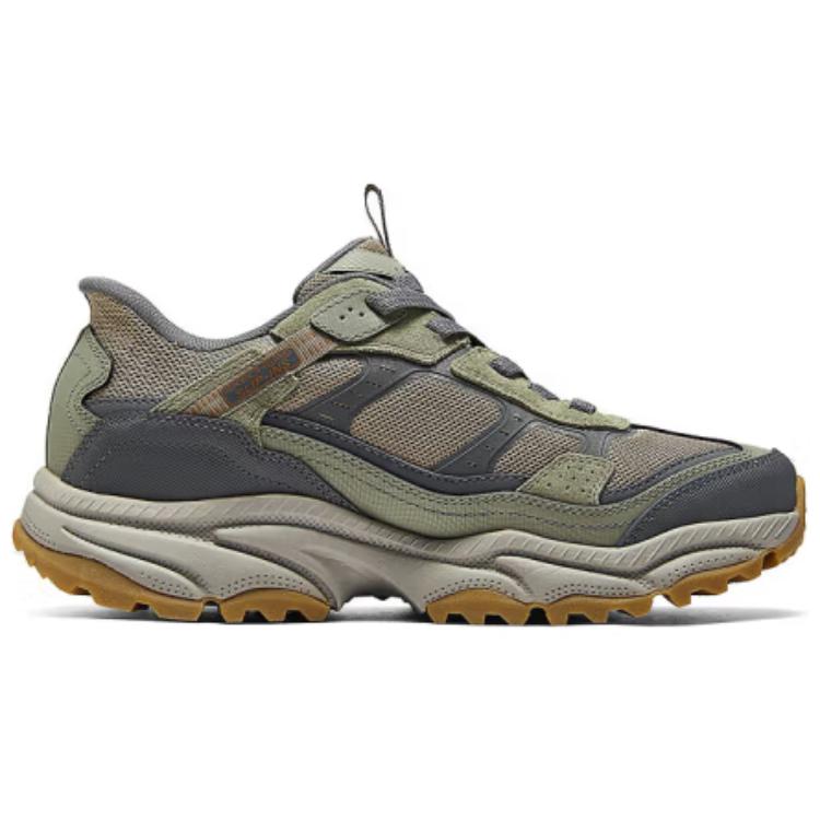 Skechers OUTDOOR MENS Abrasion Resistant Low top Outdoor Shoes Men’s Olive Gray