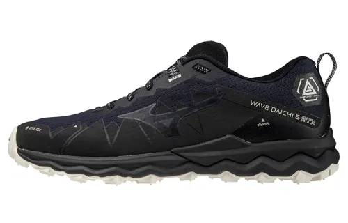 Mizuno Wave Daichi 6 Textile, Synthetic Leather Cushioning Slip Resistant Abrasion Resistant Breathable Low top