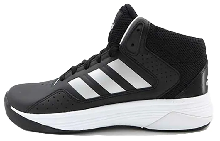 Adidas Cloudfoam Platform Synthetic Leather Abrasion Resistant Slip Resistant Abrasion Resistant Slip Resistant Mid top