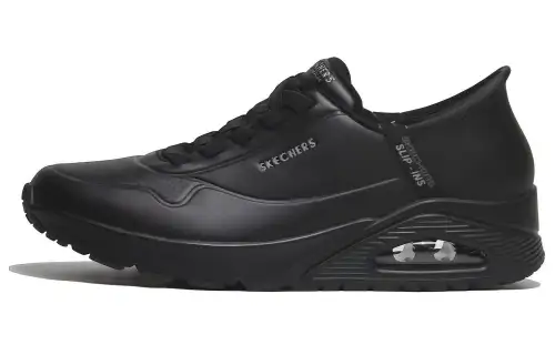 Skechers Low top Casual Running Shoes Men's Black
