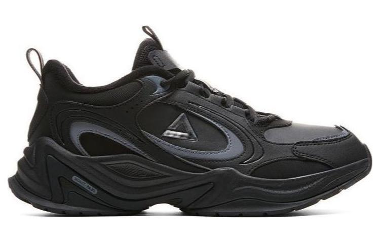 PEAK Taichi Origin Return Slip Resistant Abrasion Resistant Low top Running Shoes Men’s Black