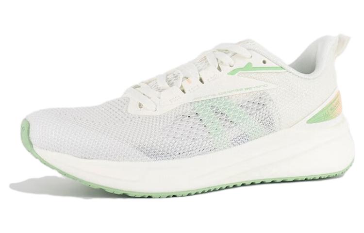 361° Cushioning Slip Resistant Abrasion Resistant Low top Running Shoes Women’s White Green